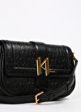 KARL LAGERFELD Siyah Kadın 25x16,4x6,2 cm Çapraz Çanta 235W3020999