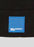 Siyah Erkek Bere 236D3401_KNITTED LOGO BEANIE
