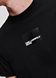 Bisiklet Yaka Siyah Erkek T-Shirt 236D1700_KLJ REGULAR SSLV LOGO TEE