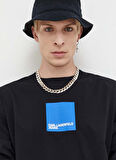 Bisiklet Yaka Siyah Erkek T-Shirt 236D1703_KLJ RELAXED CUT LOGO TEE