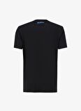 KARL LAGERFELD Bisiklet Yaka Baskılı Siyah Erkek T-Shirt 240M2204999
