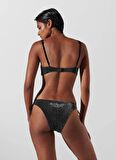 KARL LAGERFELD Siyah Kadın Bikini Alt 240W2214
