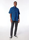Gri Erkek Denim Pantolon 240D1115_KLJ SLIM LOGO DENIM