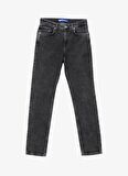 Gri Erkek Denim Pantolon 240D1115_KLJ SLIM LOGO DENIM