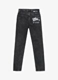Gri Erkek Denim Pantolon 240D1115_KLJ SLIM LOGO DENIM
