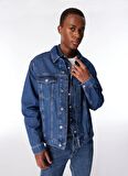 Erkek Denim Ceket 240D1404_KLJ REGULAR DENIM JACKET