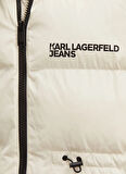 Karl Lagerfeld Jeans Krem Kadın Mont 245J1506