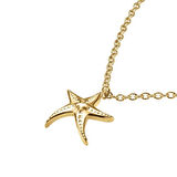 ROSEFIELD JNSNG.J830 Seastar Altın Çelik Kolye
