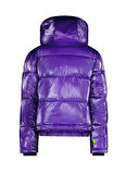 Super Rebel Mor Kız Çocuk Kayak Montu R409-5214-997-SPICY Girls metallic