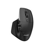 Philips SPK7858 Bluetooth 5.0 4000DPI Şarjlı Sessiz Hızlı Kaydırma Kablosuz Mouse Siyah