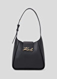 KARL LAGERFELD Deri Siyah Kadın Omuz Çantası A1W30434999