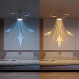 Philips LED Olas Tavan Vantilatörü 30W-24W