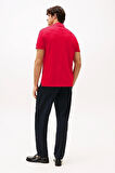 Erkek Th Regular Fit Monotype Polo T-Shirts - Kırmızı | XL