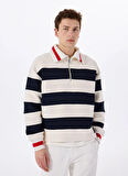Tommy Hilfiger Mavi Erkek Sweatshırt MW0MW38967DW5
