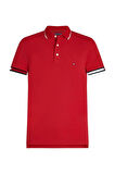 Tommy Hilfiger Flag Cuff Erkek T-Shirt 38458