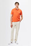 Erkek Th Regular Polo T-Shirt - Turuncu | XL