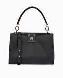 Tommy Hilfiger Logo Detaylı Mini Tote El Çantası