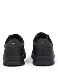 Tommy Hilfiger Siyah Erkek Sneaker MODERN CUPSOLE STRIPES LTH