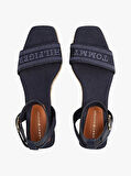 TOMMY HILFIGER ESPAD MID WEDGE