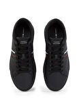 Tommy Hilfiger Siyah Erkek Sneaker MODERN CUPSOLE STRIPES LTH