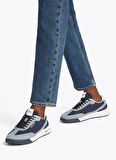Tommy Hilfiger Lacivert Erkek Sneaker RETRO RUNNER SEASONAL