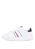 Tommy Hilfiger Beyaz Erkek Sneaker MODERN CUPSOLE STRIPES LTH