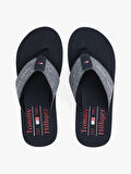 TOMMY HILFIGER CHAMBRAY BEACH SANDAL Terlik