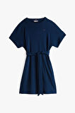 Kadın Th Modern Cody Elbise - Lacivert | XL