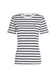 Tommy Hilfiger Bisiklet Yaka Mavi Kadın T-Shirt WW0WW405870BF