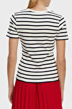 Tommy Hilfiger Bayan T Shirt WW0WW40587 0BF