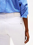 Tommy Hilfiger BOOTCUT RW WHITE Kadın  Pantolon WW0WW44362YCF