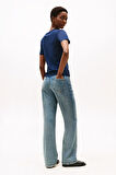 Kadın Th Slim Crew Neck T-Shirt - Lacivert | S