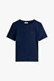 Kadın Th Slim Crew Neck T-Shirt - Lacivert | L