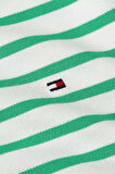 Kadın Th 1985 Pique Çizgili Polo T-Shirt - Yeşil | XS