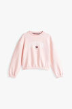 Kız Çocuk Th Varsity Sweatshirt - Pudra | 12 Yaş