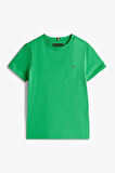 Erkek Çocuk Th Pamuklu T-Shirt - Yeşil | 8 Yaş
