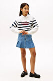 Kız Çocuk DENIM SKIRT PLEATED Skirts | 12 Yaş