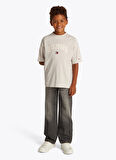 Tommy Hilfiger Gri Erkek Çocuk T-Shirt