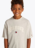 Tommy Hilfiger Gri Erkek Çocuk T-Shirt