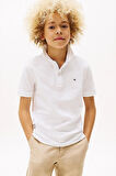 Erkek Çocuk Th Polo T-Shirt - Beyaz | 8 Yaş