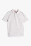 Erkek Çocuk Th Polo T-Shirt - Beyaz | 8 Yaş