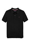 Erkek Çocuk Th Polo T-Shirt - Siyah | 7 Yaş