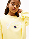 Kız Çocuk Th Varsity Sweatshirt - Sarı | 8 Yaş