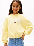 Kız Çocuk Th Varsity Sweatshirt - Sarı | 10 Yaş