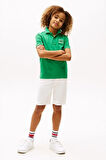 Erkek Çocuk Th Bayrak Logo Polo T-Shirt - Yeşil | 12 Yaş