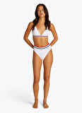 Tommy Hilfiger Beyaz Kadın Bikini Üst UW0UW05805YCD