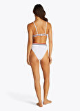 Tommy Hilfiger Beyaz Kadın Bikini Üst UW0UW05805YCD