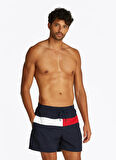 Tommy Hilfiger Mavi Erkek Şort Mayo UM0UM03474DW5