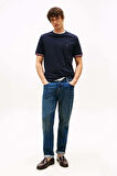 Erkek Th Global Stripe T-Shirt - Lacivert | L