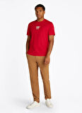 Tommy Hilfiger Kırmızı Erkek T-Shirt MW0MW38613XLD